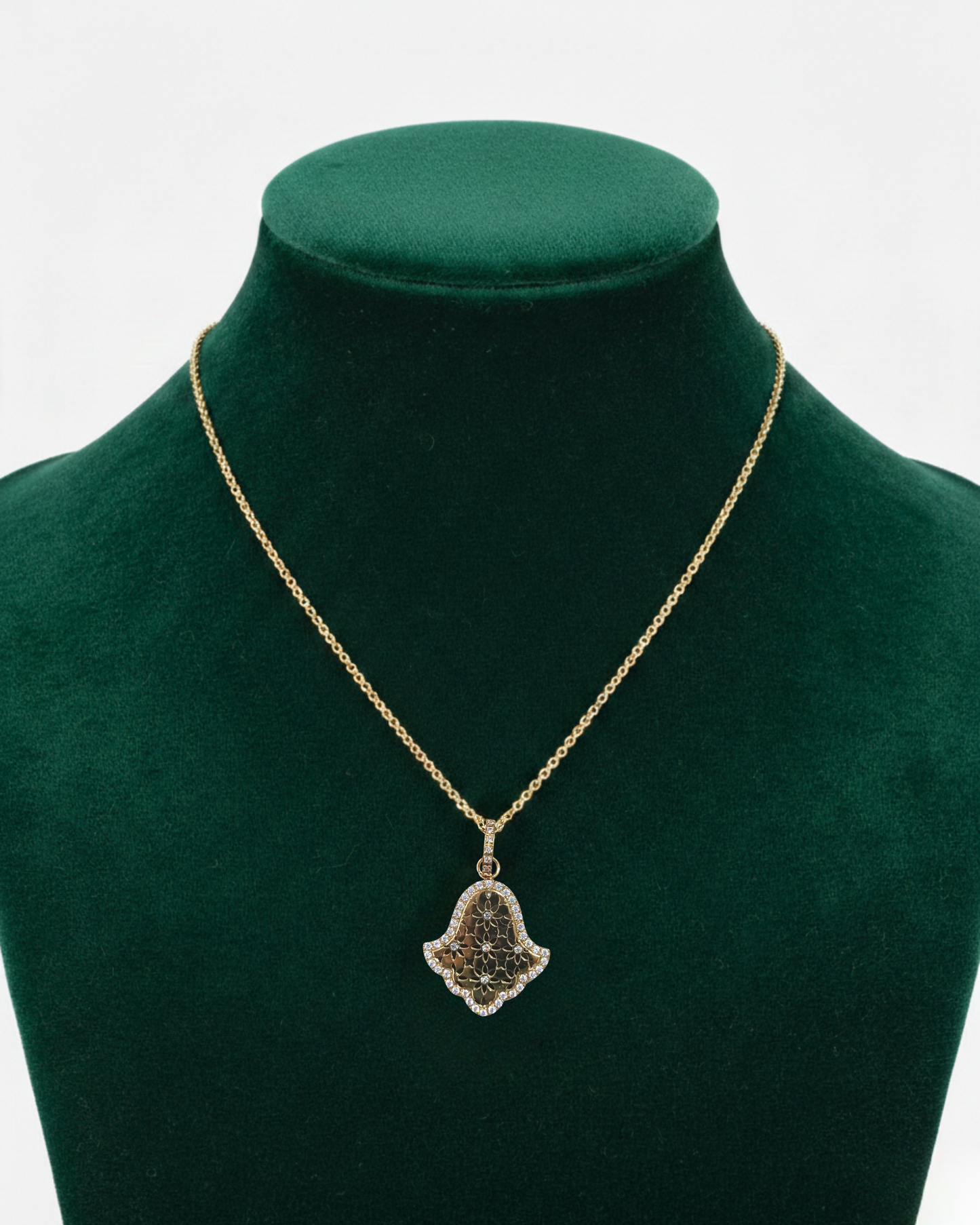 Khmissa Reverso Necklace – Andalusian Stars