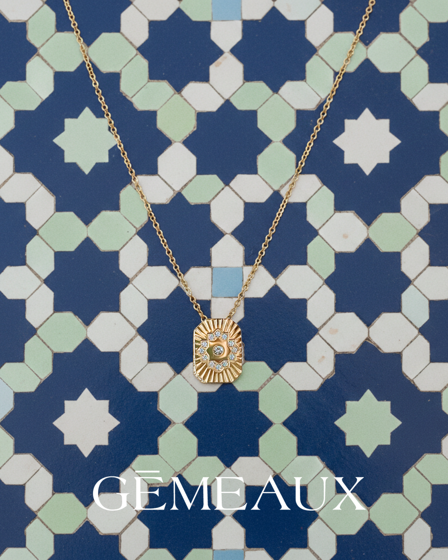 Collier Amulette Soleil Andalou