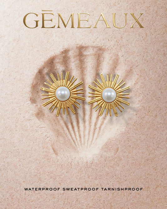 BOUCLES D'OREILLES Soleil Ardent