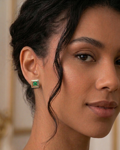 BOUCLES D'OREILLES Aurore Boréale