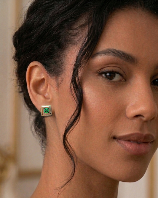 BOUCLES D'OREILLES Aurore Boréale