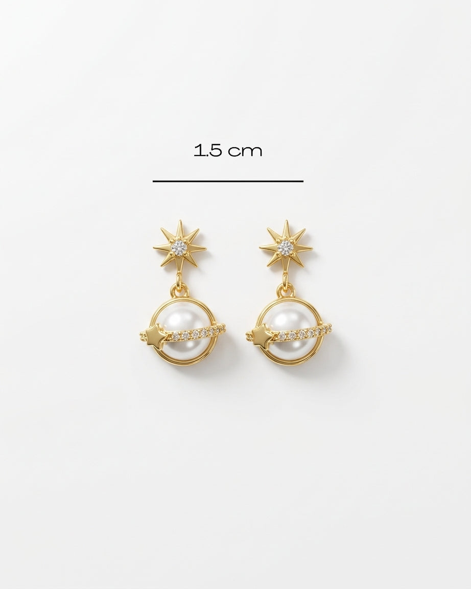 boucles doreilles perlées gémeaux