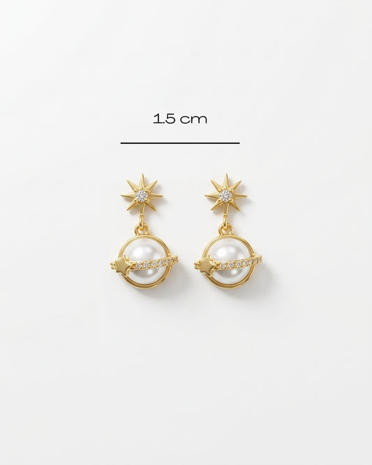 boucles doreilles perlées gémeaux