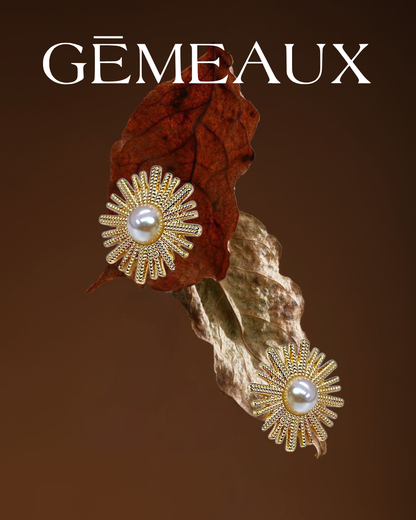 BOUCLES D'OREILLES Soleil Ardent