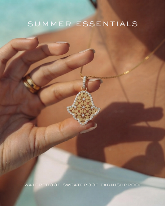 Collier Khmissa Reverso – Étoiles d’Andalousie (édition limitée)