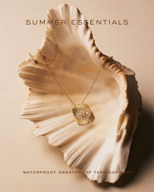 Andalusian Sun Amulet Necklace