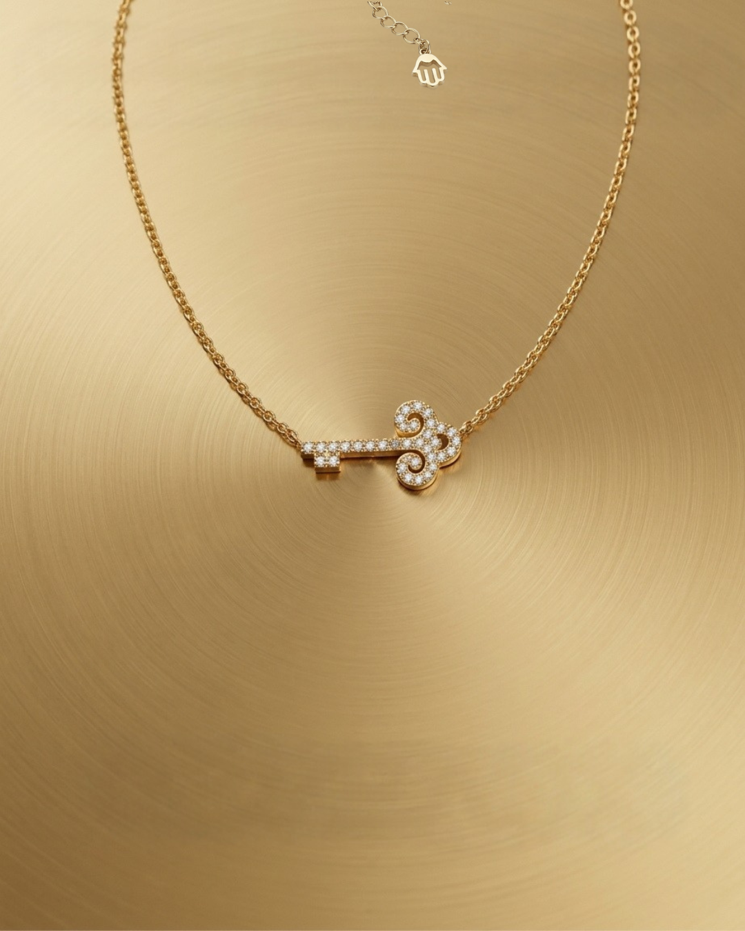 clé celeste collier 