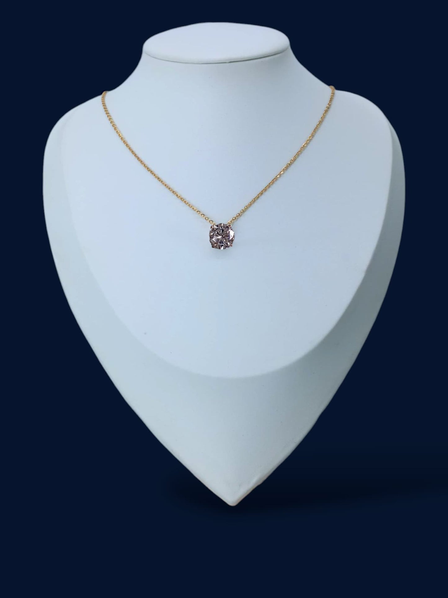 Collier Étoile du Nord - bijou acier inoxydable hypoallergénique - collection Gémeaux Maroc