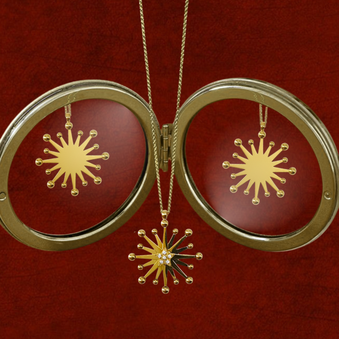 collier etoile montante gémeaux maroc