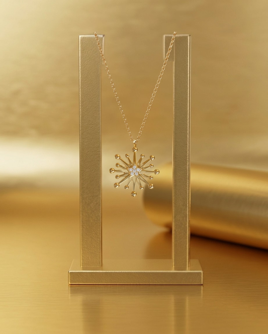 collier etoile montante gemeaux maroc