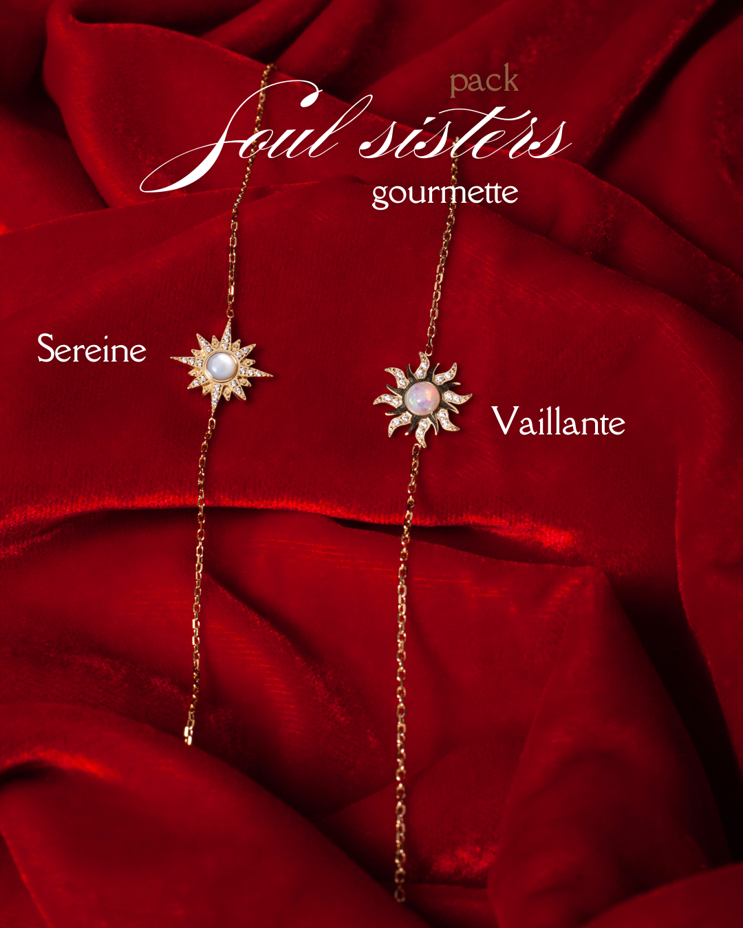 Pack Soul Sisters freindship bracelets de la marque Gémeaux Maroc