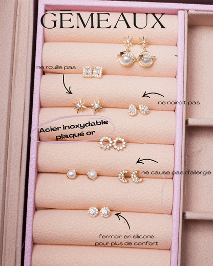 PACK été: Collier Trinité+ Pléiade Cotton Candy Mini