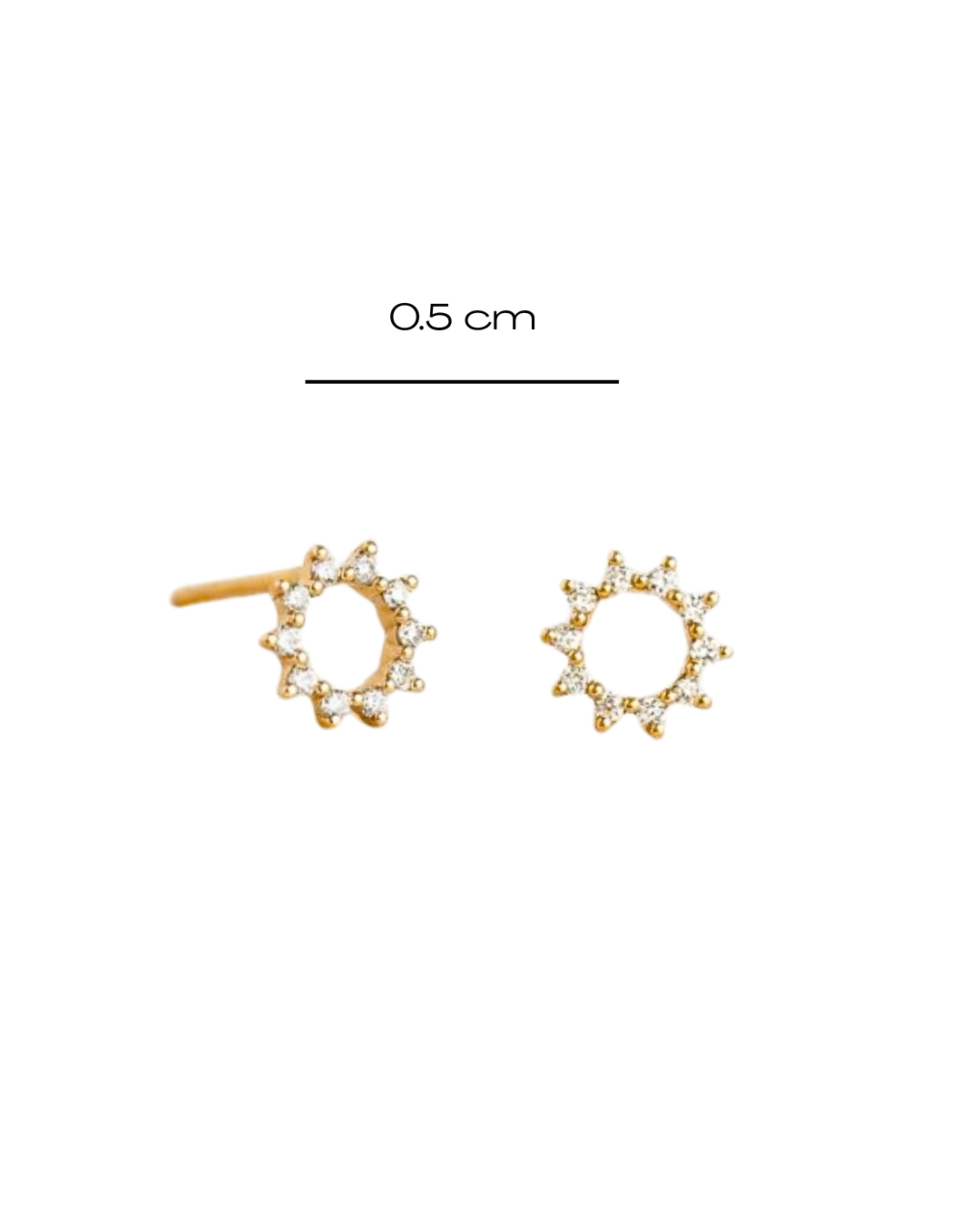 pleiade bouche trous soleil serti zircons gemeaux bijoux