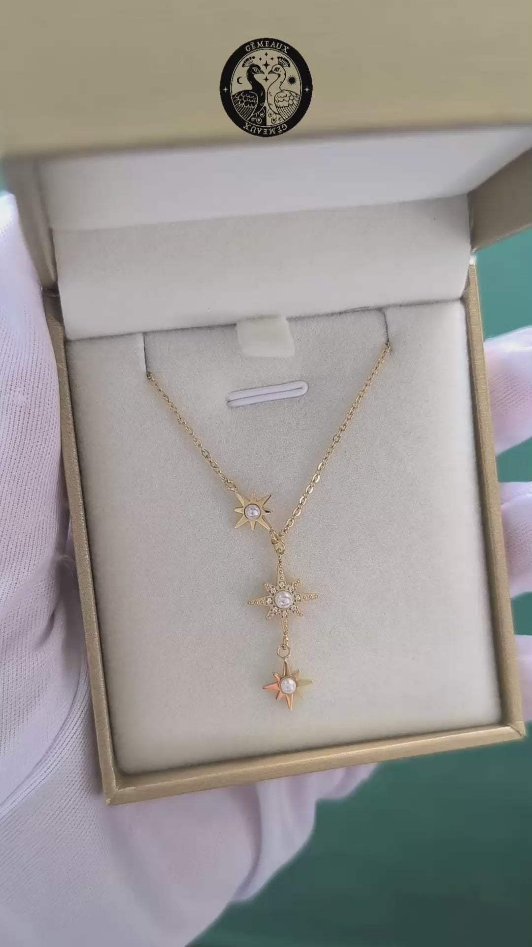 collier trinité video  Gémeaux Maroc