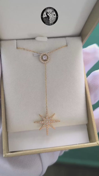 collier étoile filante video Gémeaux Maroc