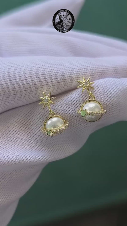 Boucles d'oreilles Cotton Candy Sky - MINI