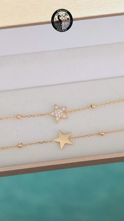 gourmette twin sister pack Gémeaux Maroc