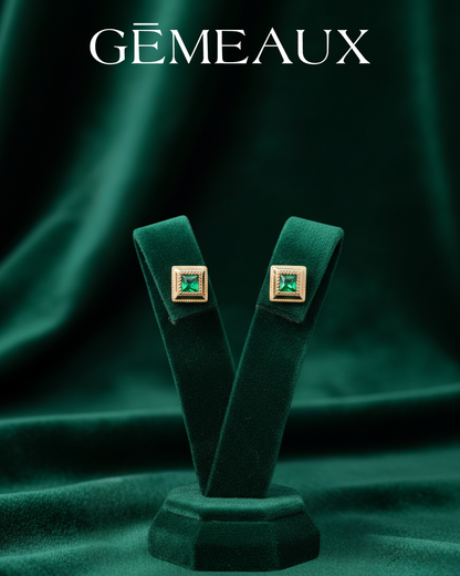 BOUCLES D'OREILLES Aurore Boréale