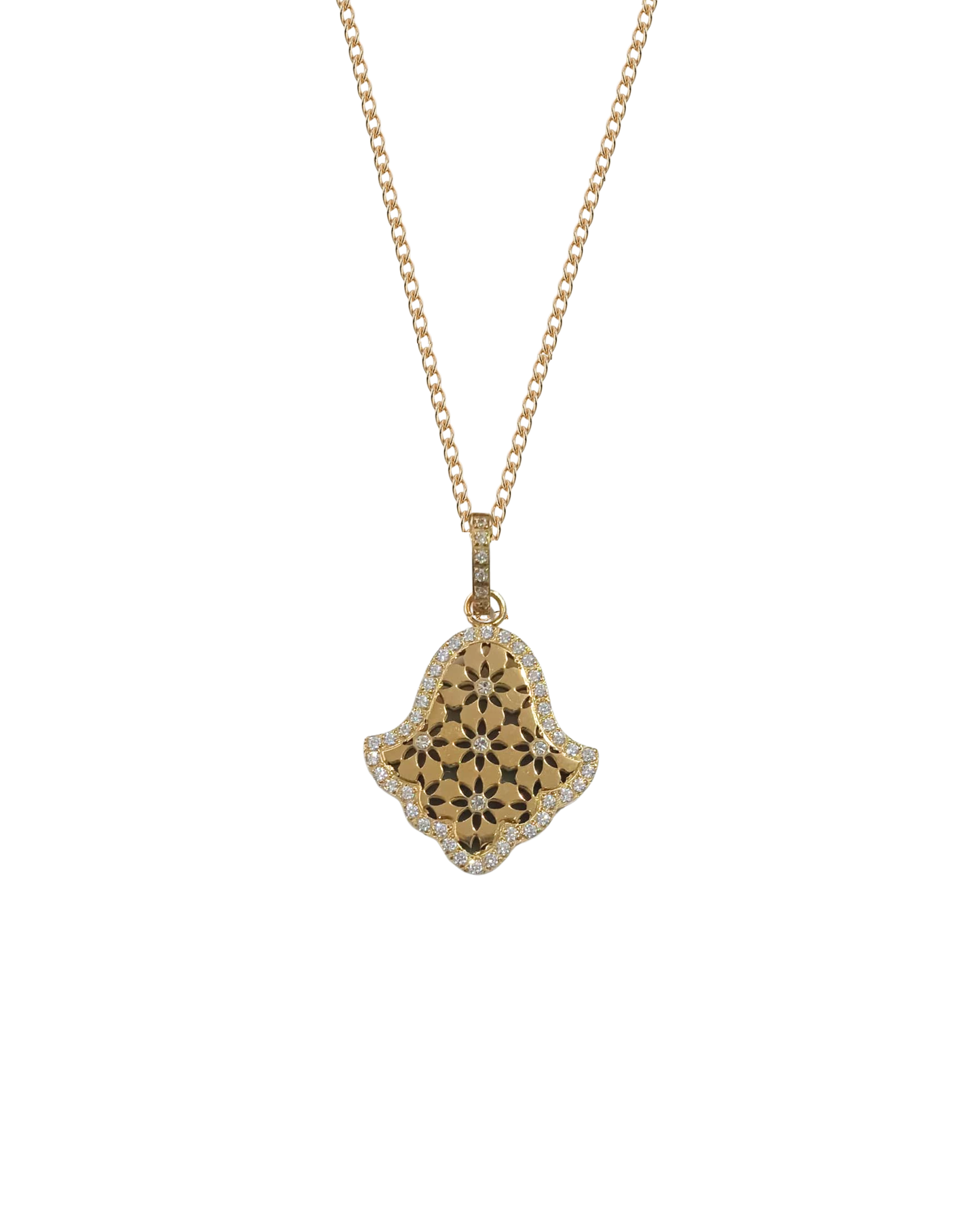 Collier Khmissa Reverso – Étoiles d’Andalousie