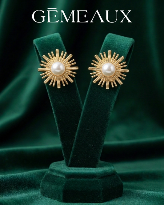 BOUCLES D'OREILLES Soleil Ardent